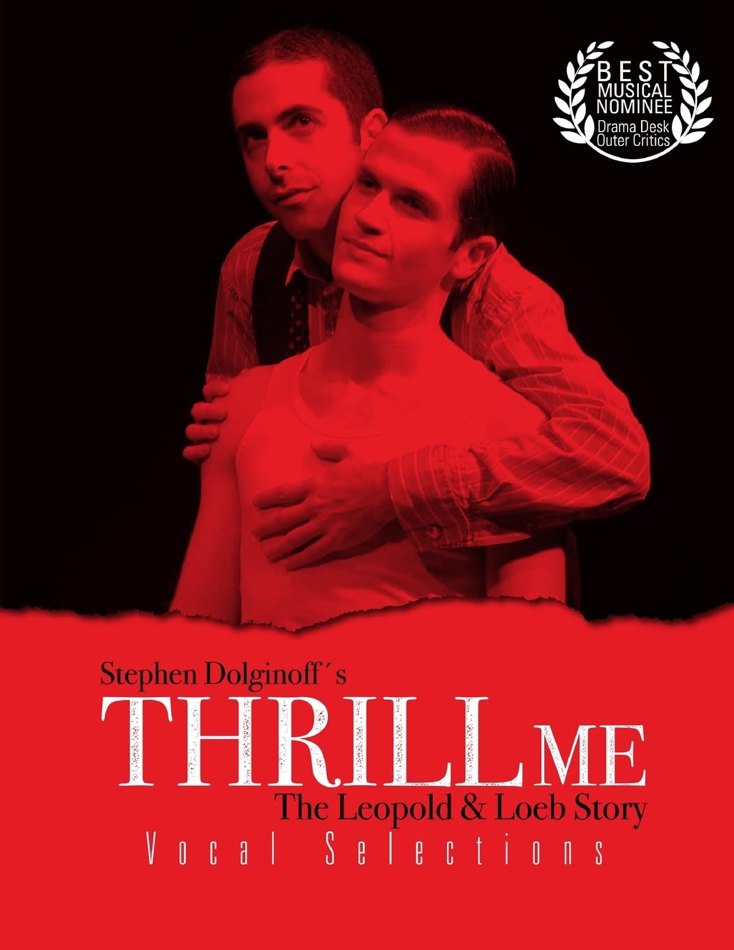 thril me　パンフレット　カレンダー　スリル・ミー thril me パンフレット カレンダー スリル・ミー ミュージカル